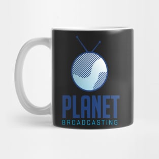 NEW! Planet Broadcasting Logo Mug